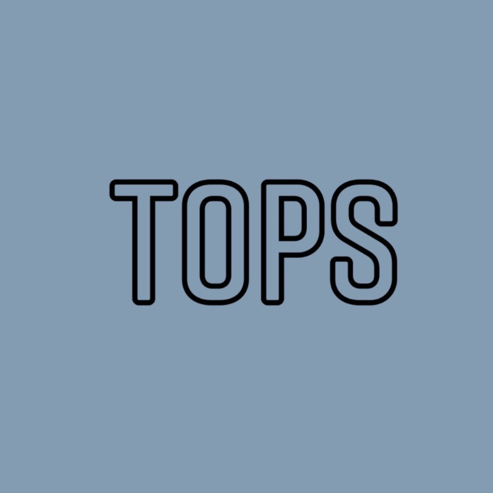 TOPS IN MY CLOSET